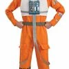 Star Wars Costume Deluxe Adult- X-Wing Fighter Pilot -Costumes Crazy Shop 1380240412