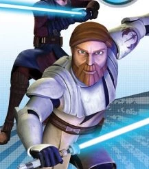 Star Wars Greeting Cards - 232 X 128mm - Clone Wars - Age 9 Badged - SW344/1