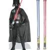 Star Wars Costume Basic Child - Darth Vader - WITH X2 FREE LIGHTSABERS