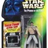 Star Wars Action Figure - Lando Calrissian In Generals Gear With Blaster Pistol - Freeze Frame Action Slide