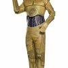 Star Wars Costume Deluxe Adult - C-3PO -Costumes Crazy Shop 504670377