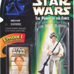 Star Wars Action Figure - Luke Skywalker With Blaster Rifle And Electrobinoculars - EP1 FlashBack Photo